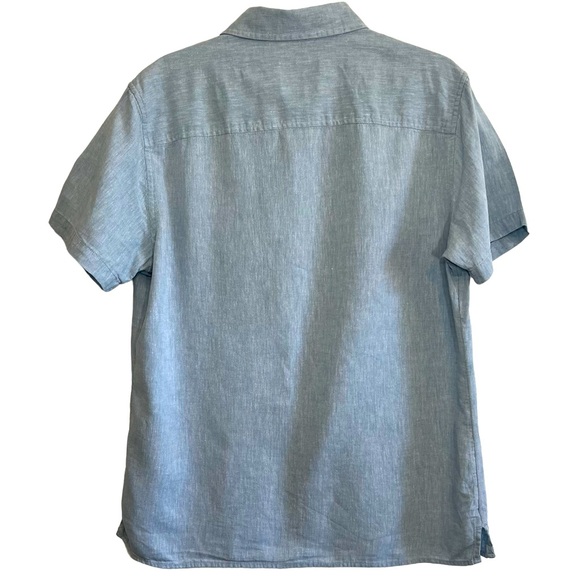 Goodfellow & Co Men’s Short Sleeve Button-Down Shirt - Size Medium - Picture 2 of 6